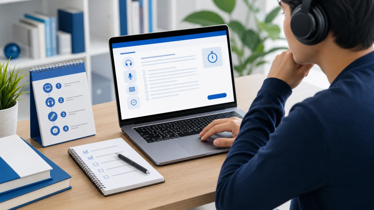 Guide to taking the online TOEFL Prediction test