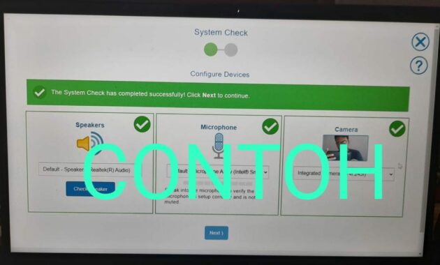 Contoh Ss Readiness Check 8